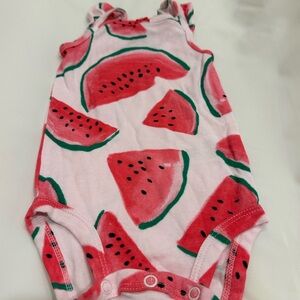 Carter’s Watermelon Print Baby Onesie